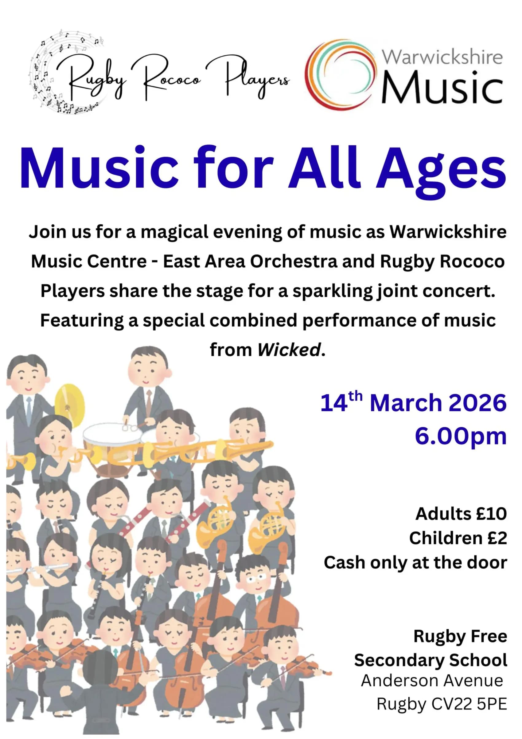 Spring Concert 2026 poster