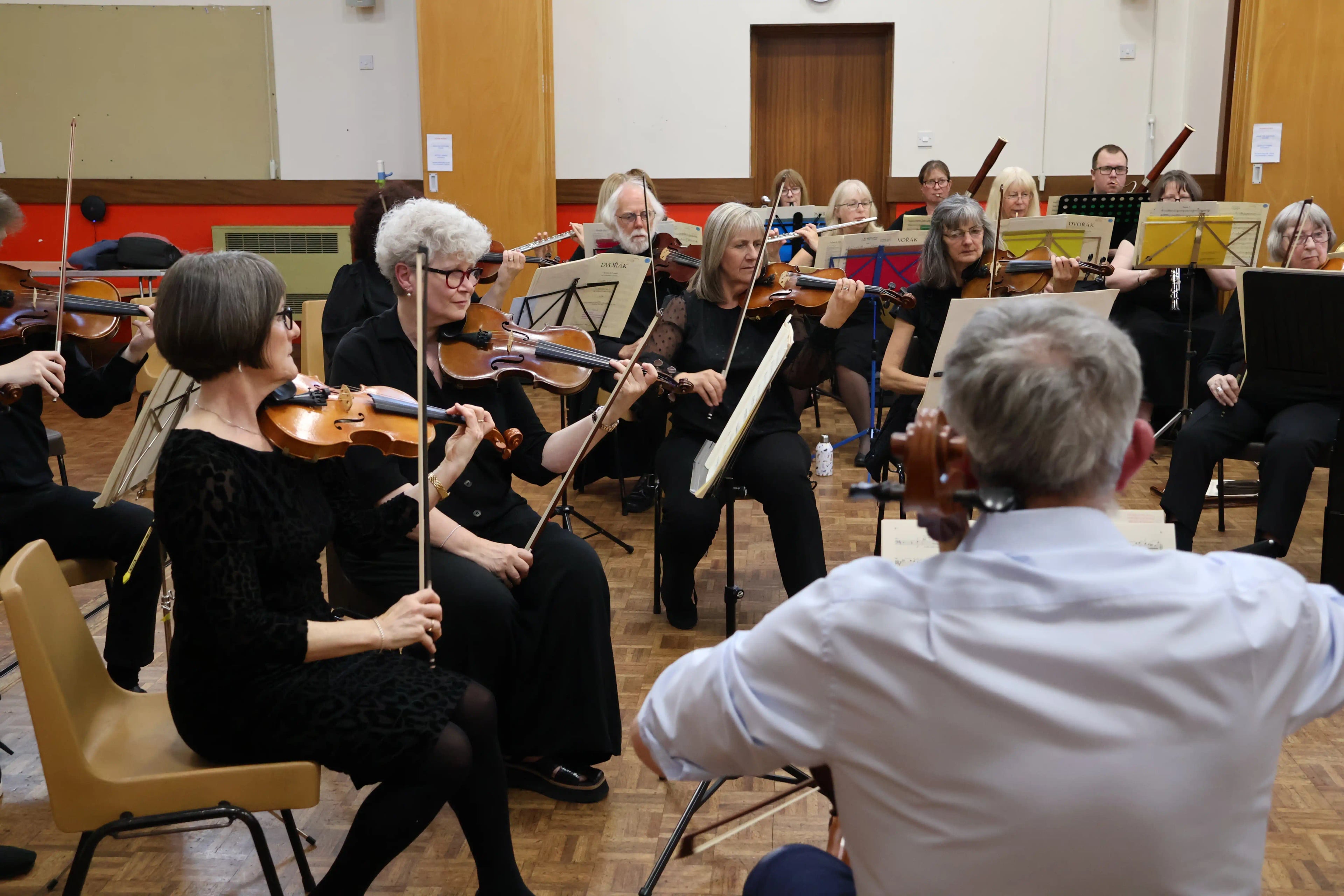 Rugby Rococo Players Rehearsal